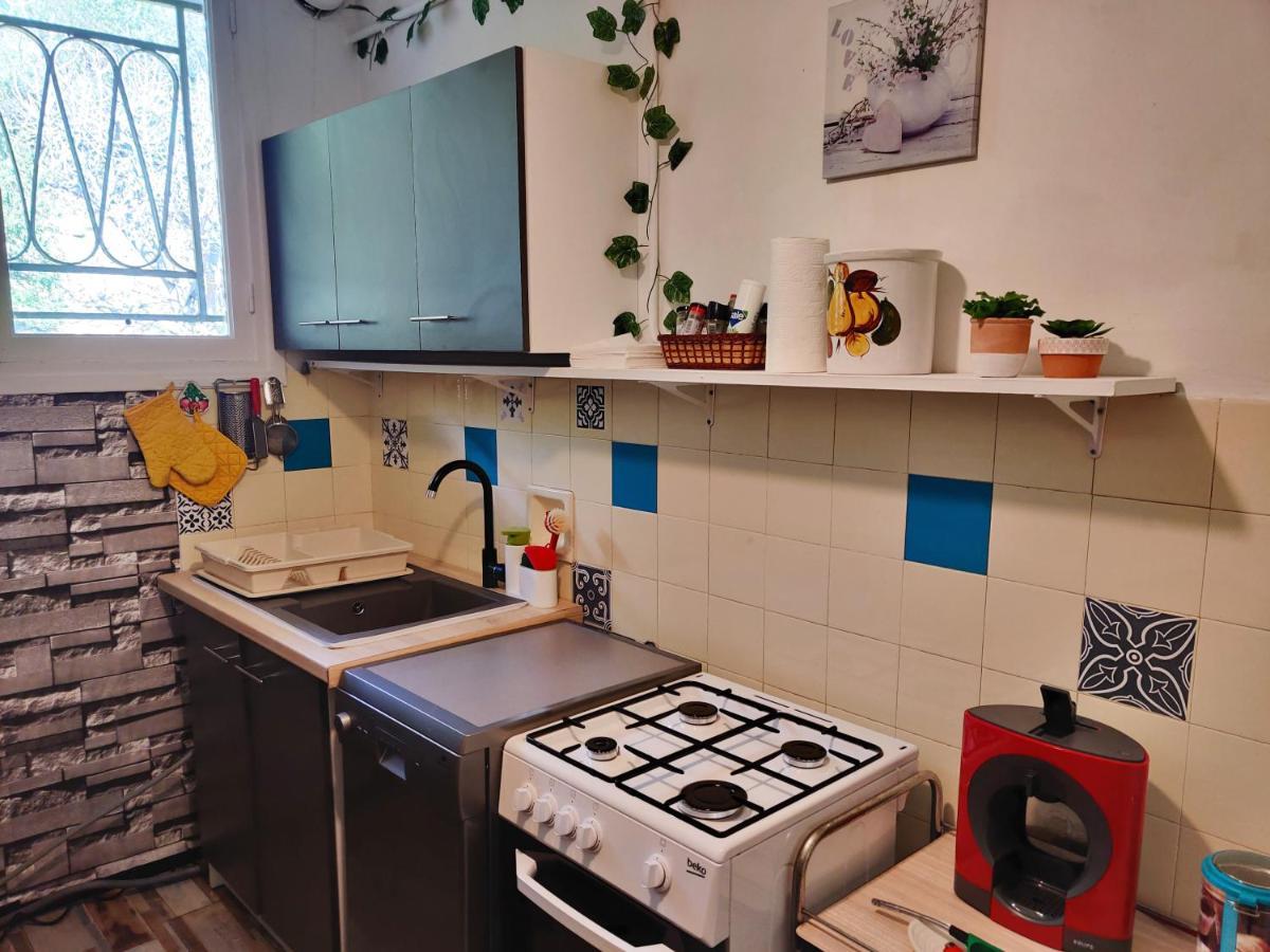 Ferienwohnung Vintage Flat Overlooking Villefranche Bay Exterior foto
